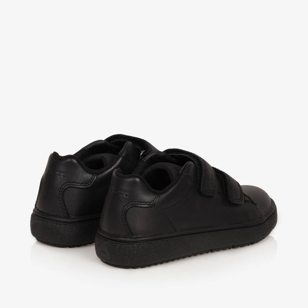 Geox-Boys Sleek Onyx Velcro Sneakers | Childrensalon Outlet