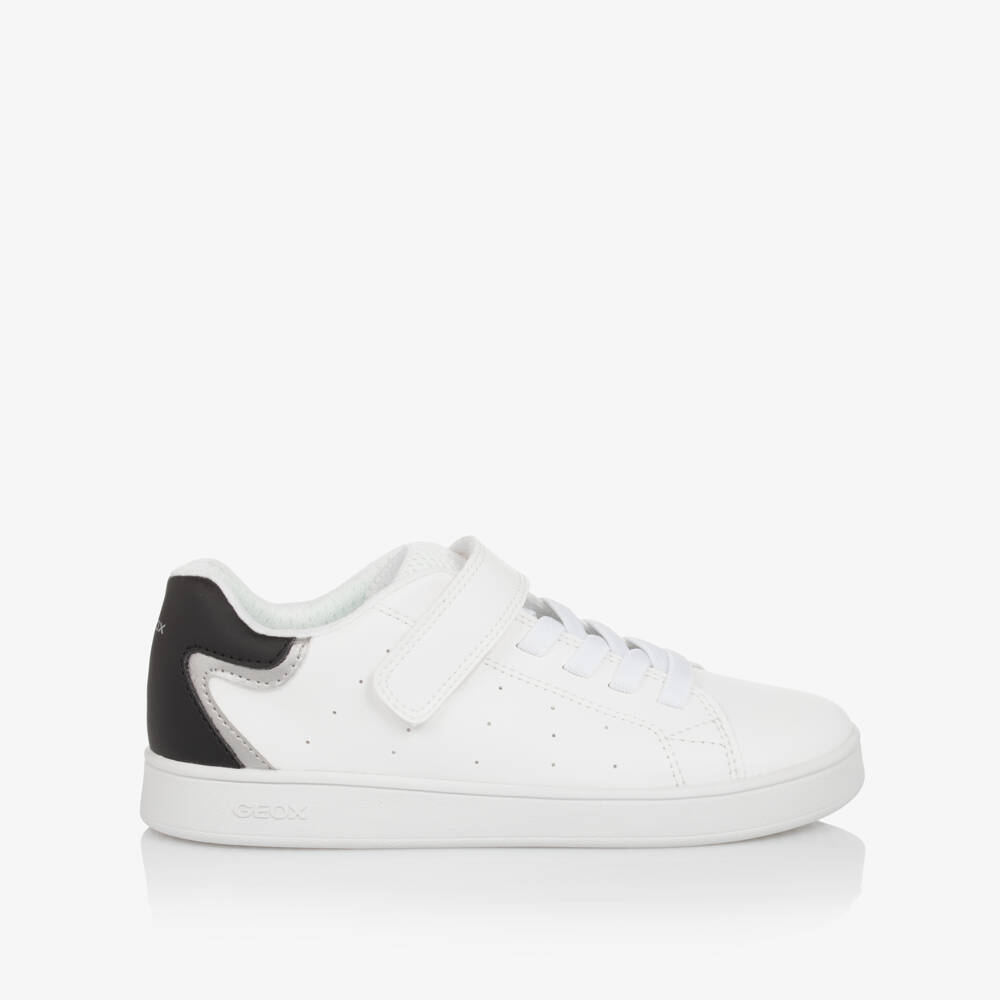 Geox-Boys White Velcro Sneakers | Childrensalon Outlet