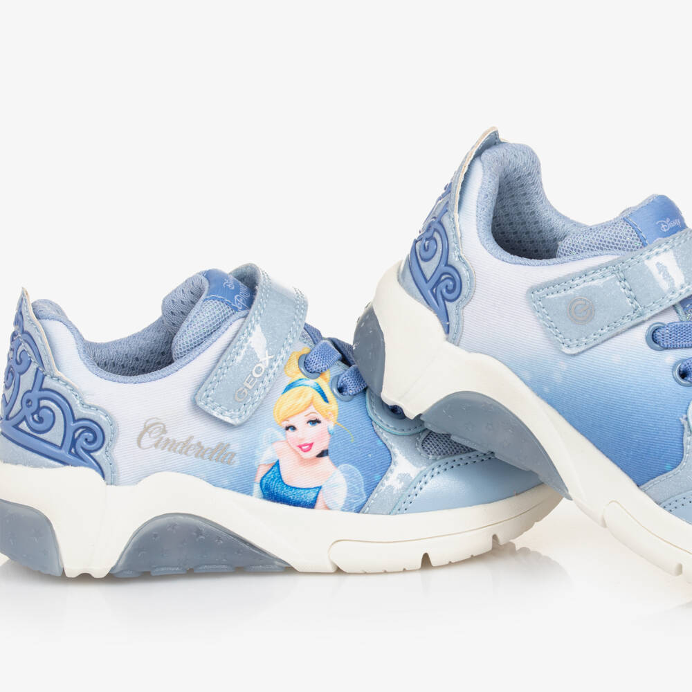 Geox-Girls Blue Princess Sparkle Sneakers | Childrensalon Outlet