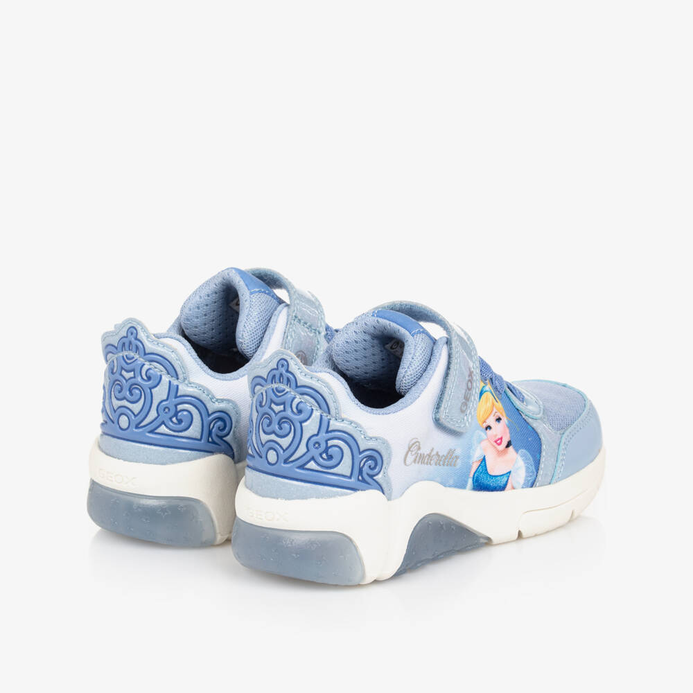 Geox-Girls Blue Princess Sparkle Sneakers | Childrensalon Outlet