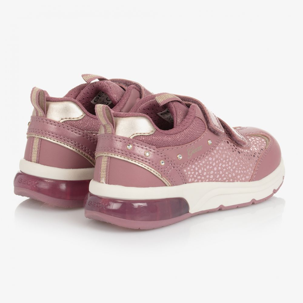 Geox top pink trainers