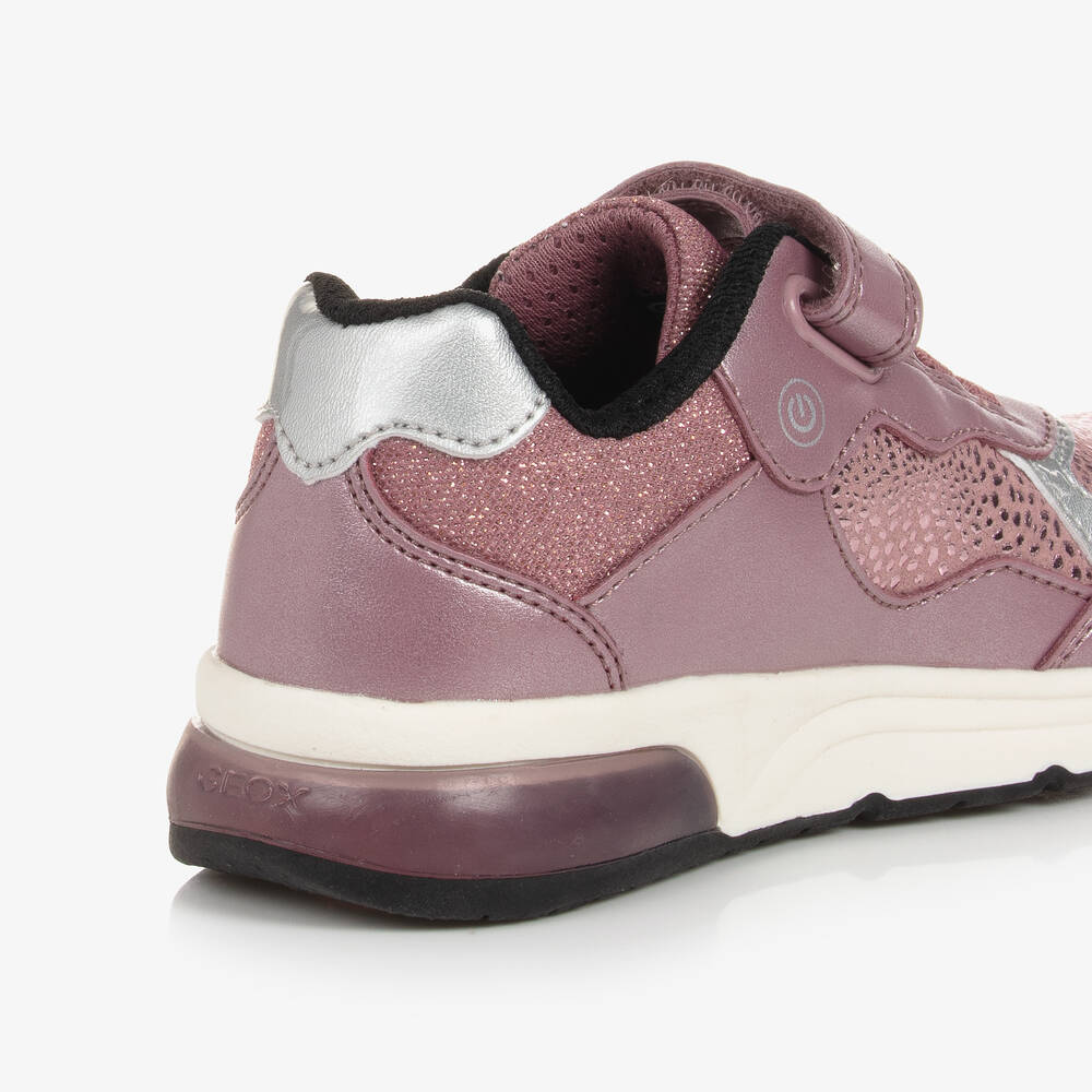 Geox pink sale trainers