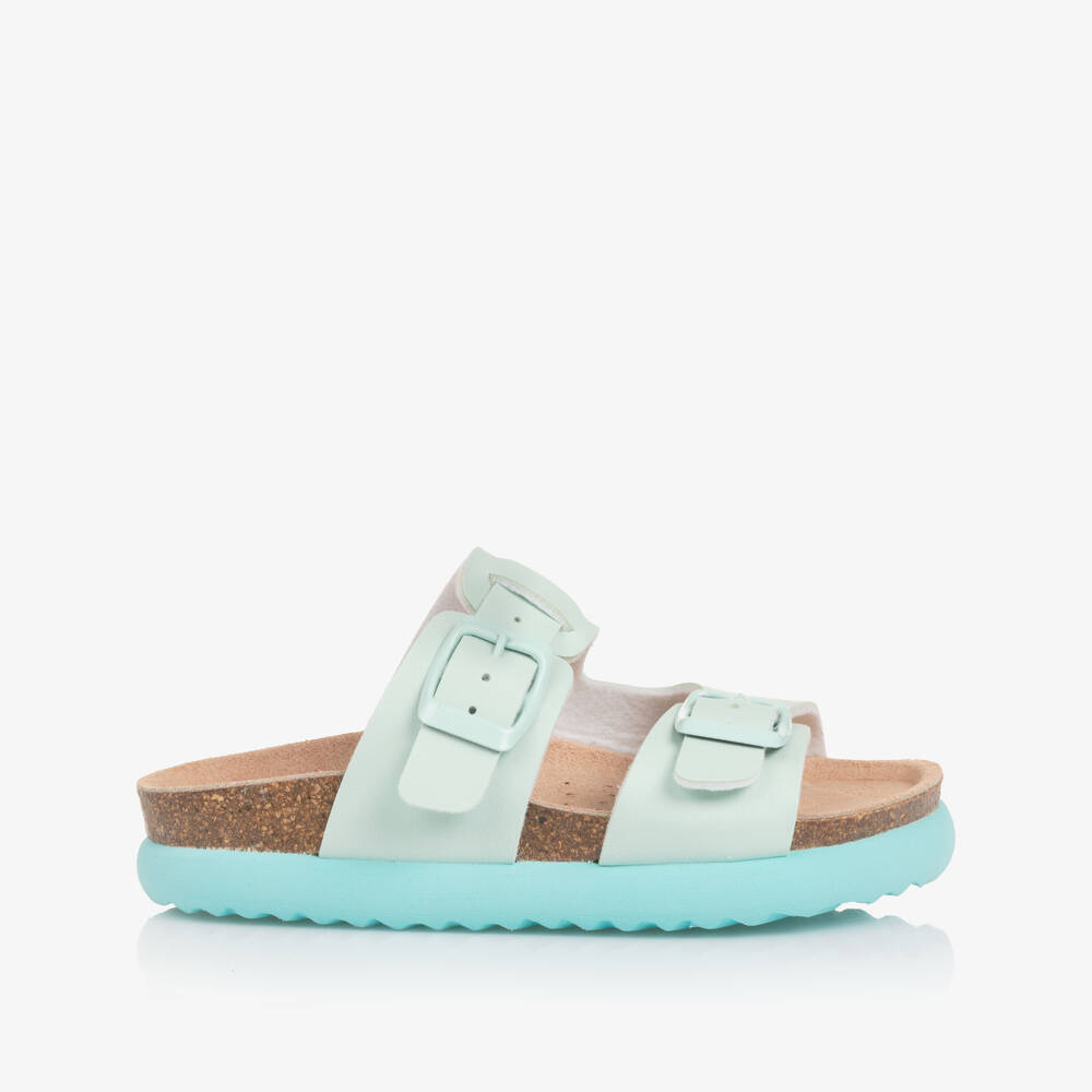 جيوكس-صنادل زرقاء زاهية للبنات بتصميم إبزيم وهمي | Childrensalon Outlet