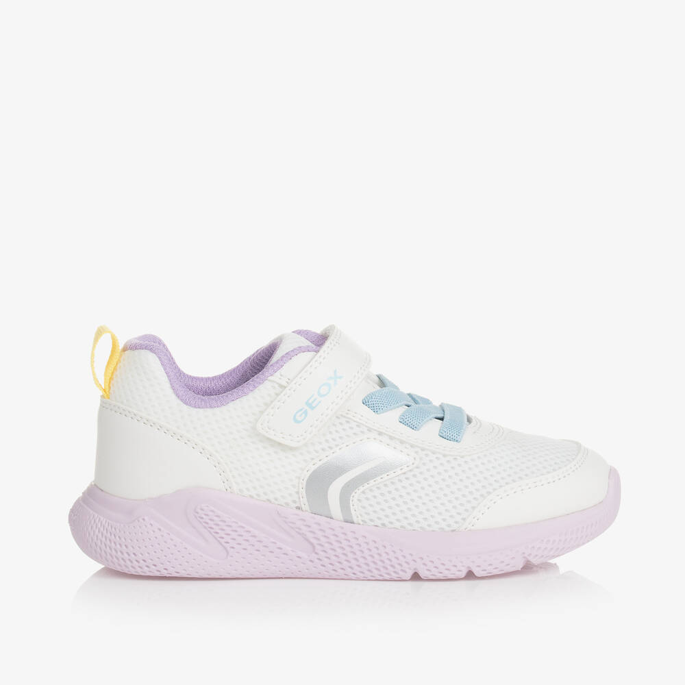 Geox ladies white trainers store