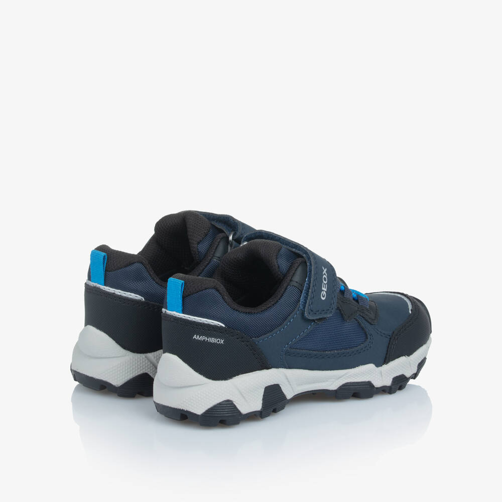 Geox-Navy Waterproof Hikng Trainer | Childrensalon Outlet