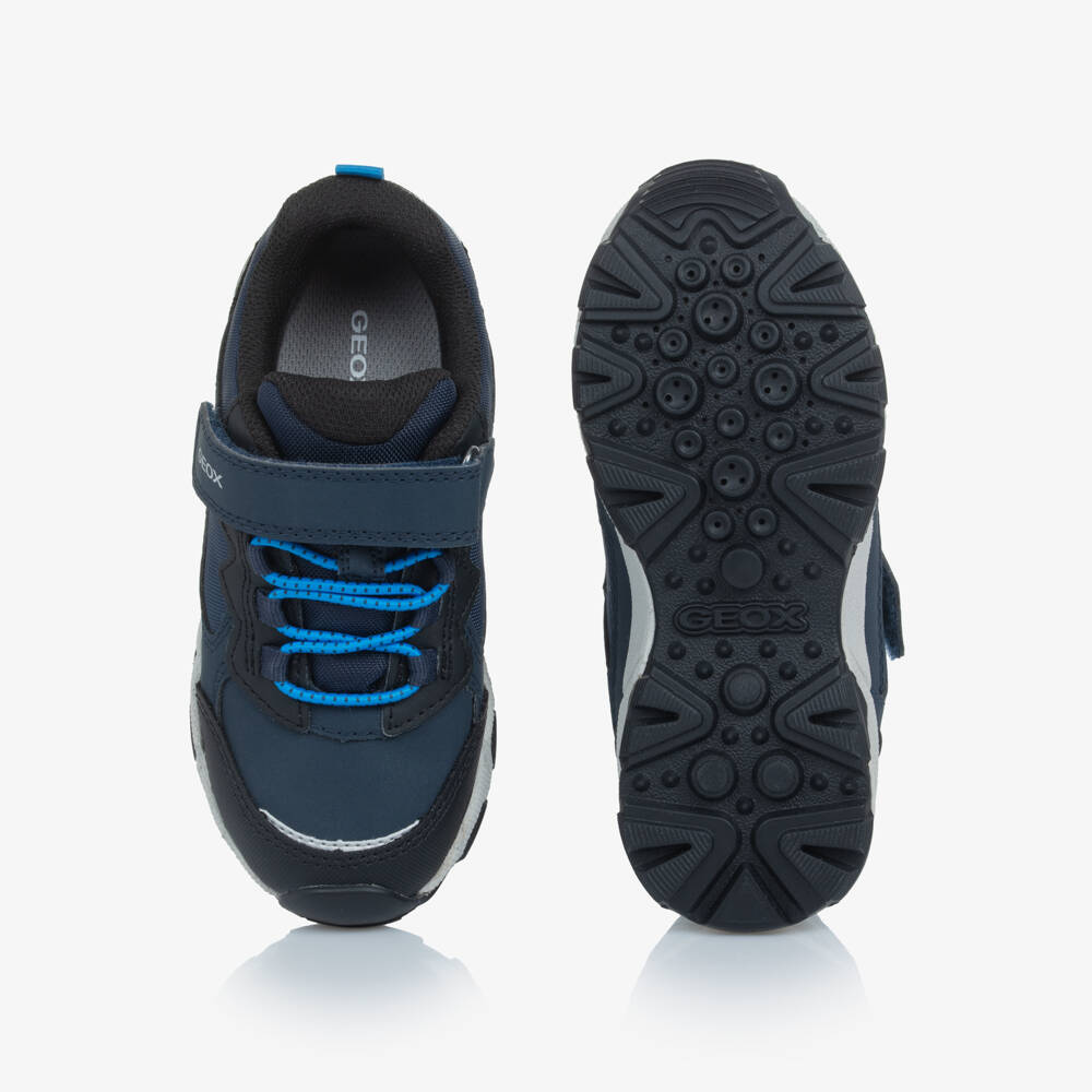 Geox-Navy Waterproof Hikng Trainer | Childrensalon Outlet