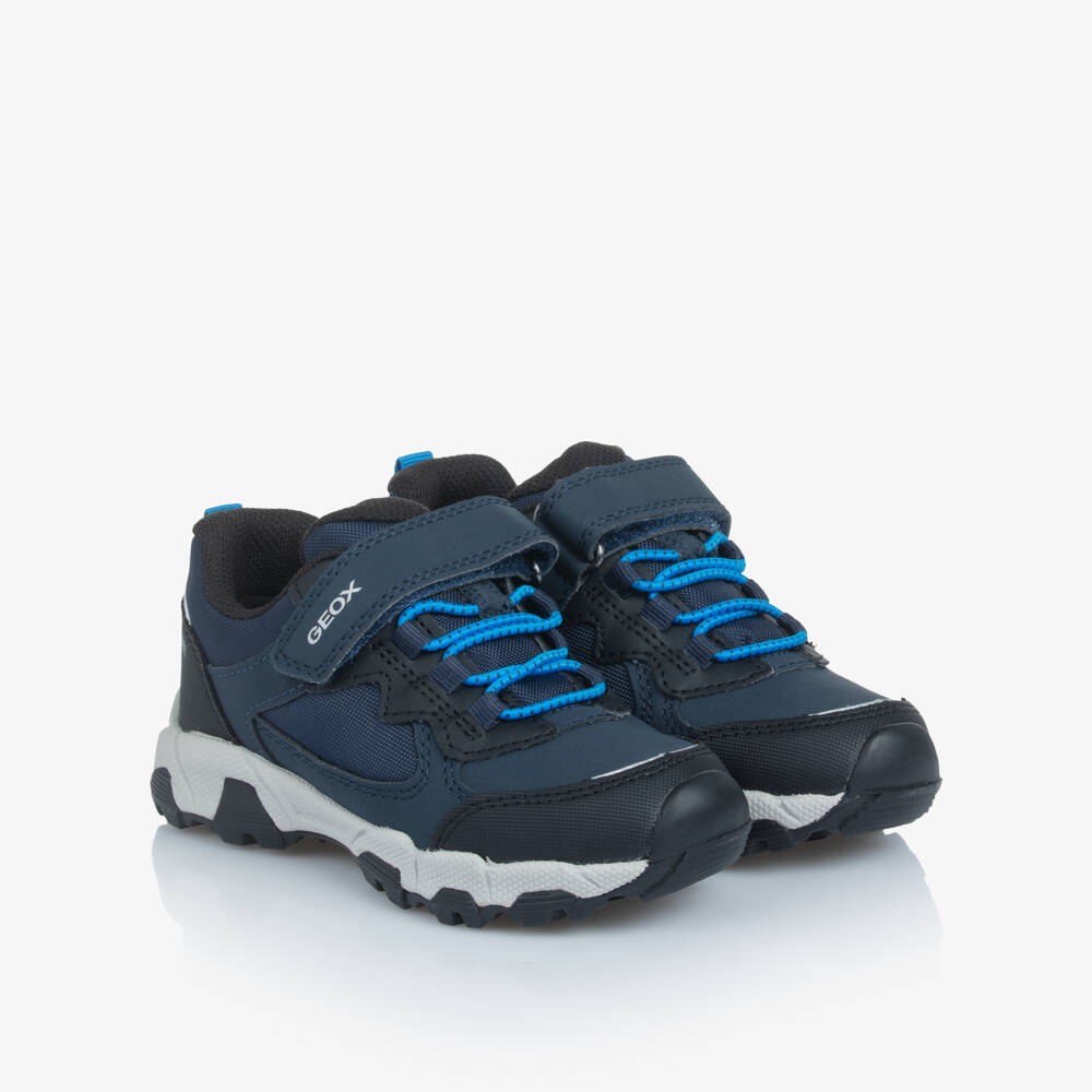Geox-Navy Waterproof Hikng Trainer | Childrensalon Outlet