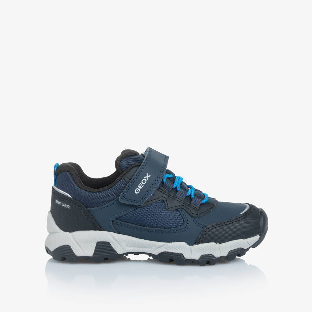 Geox-Navy Waterproof Hikng Trainer | Childrensalon Outlet