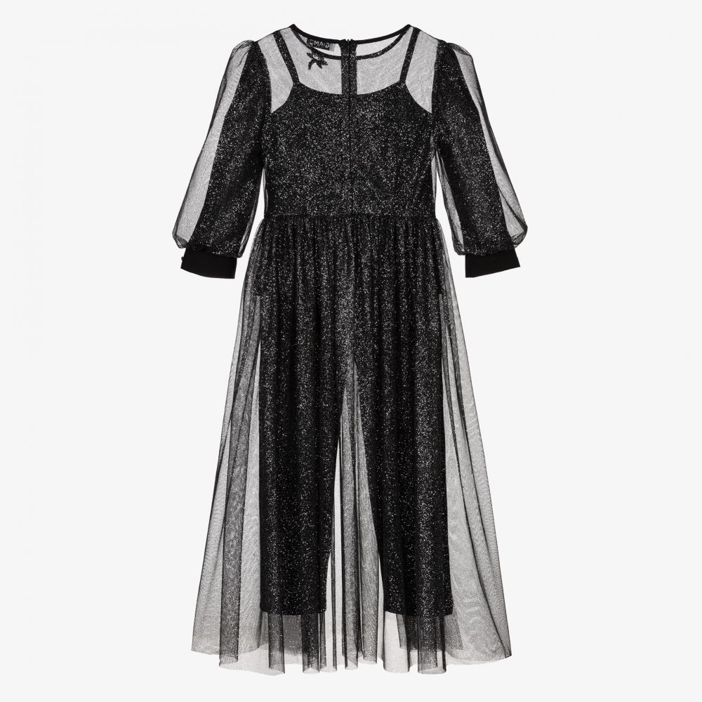 Giamo-Black Dress & Trouser Set | Childrensalon Outlet