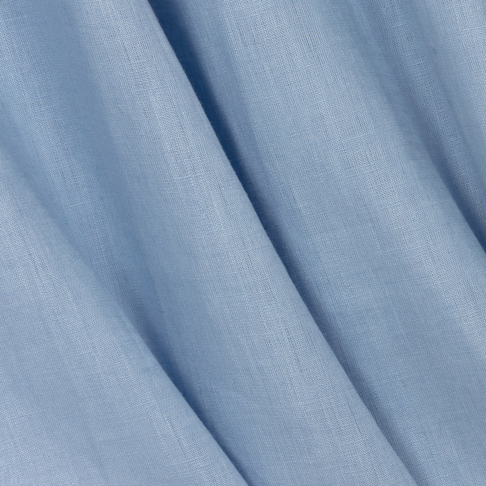 Giamo-Blue Linen Pinafore Dress | Childrensalon Outlet