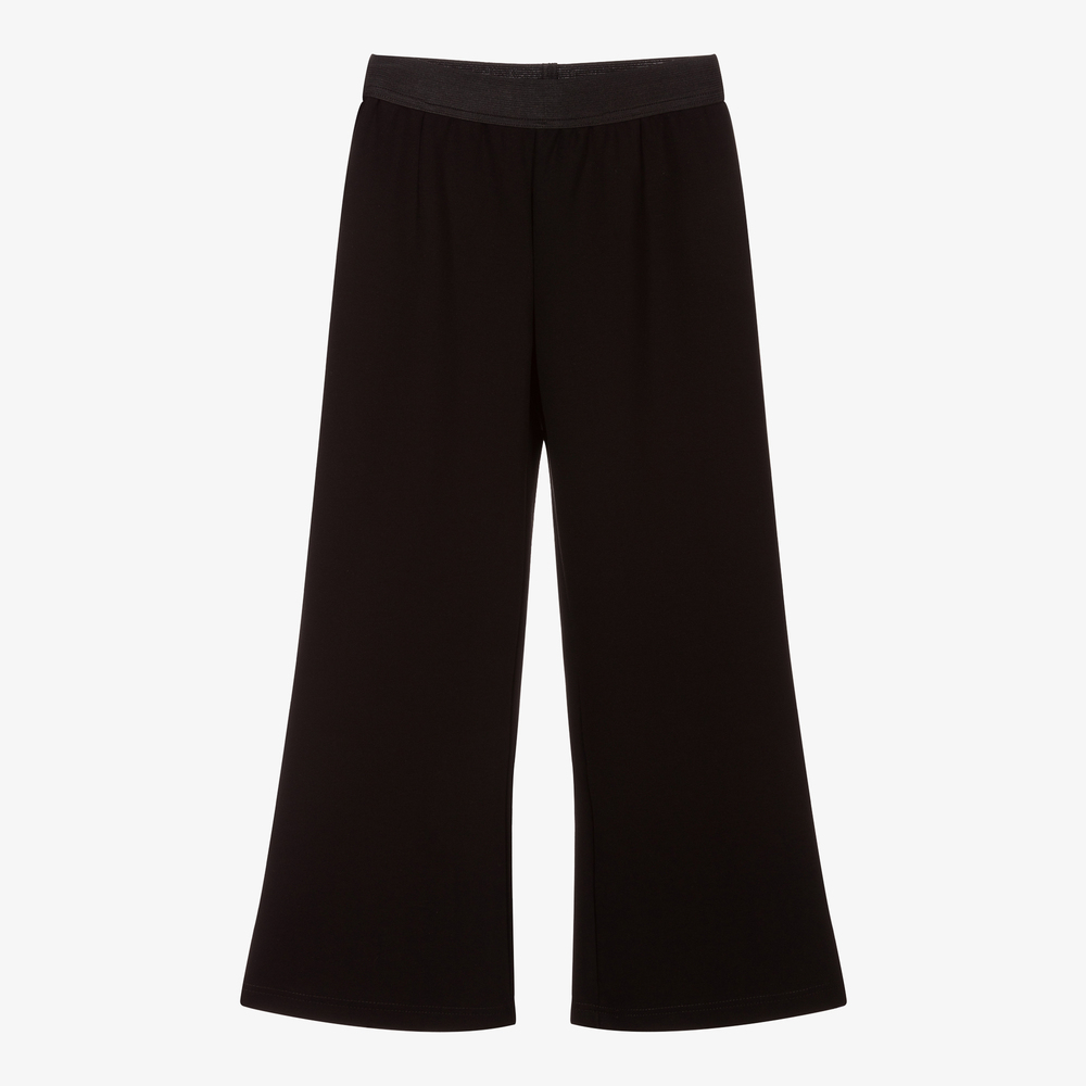 Giamo - Черные брюки-клеш для девочек | Childrensalon