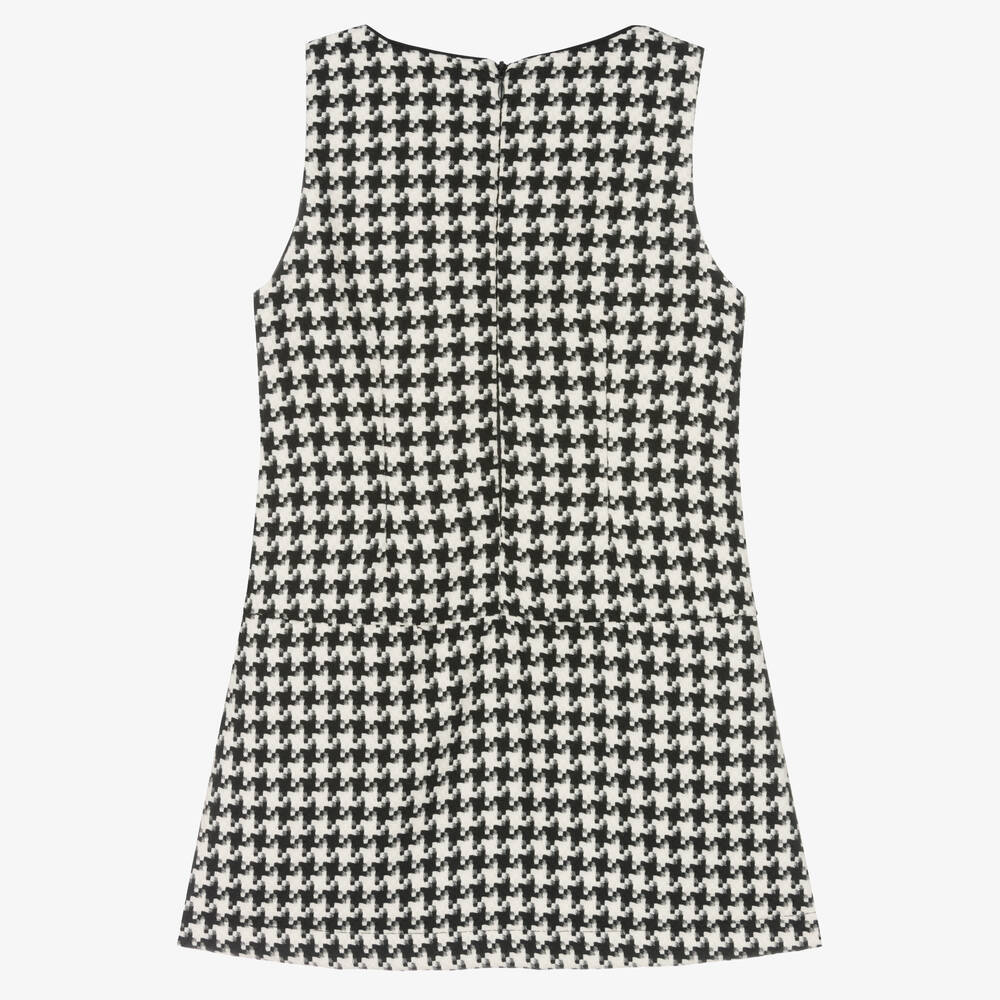 Giamo-Girls Houndstooth Dress | Childrensalon Outlet