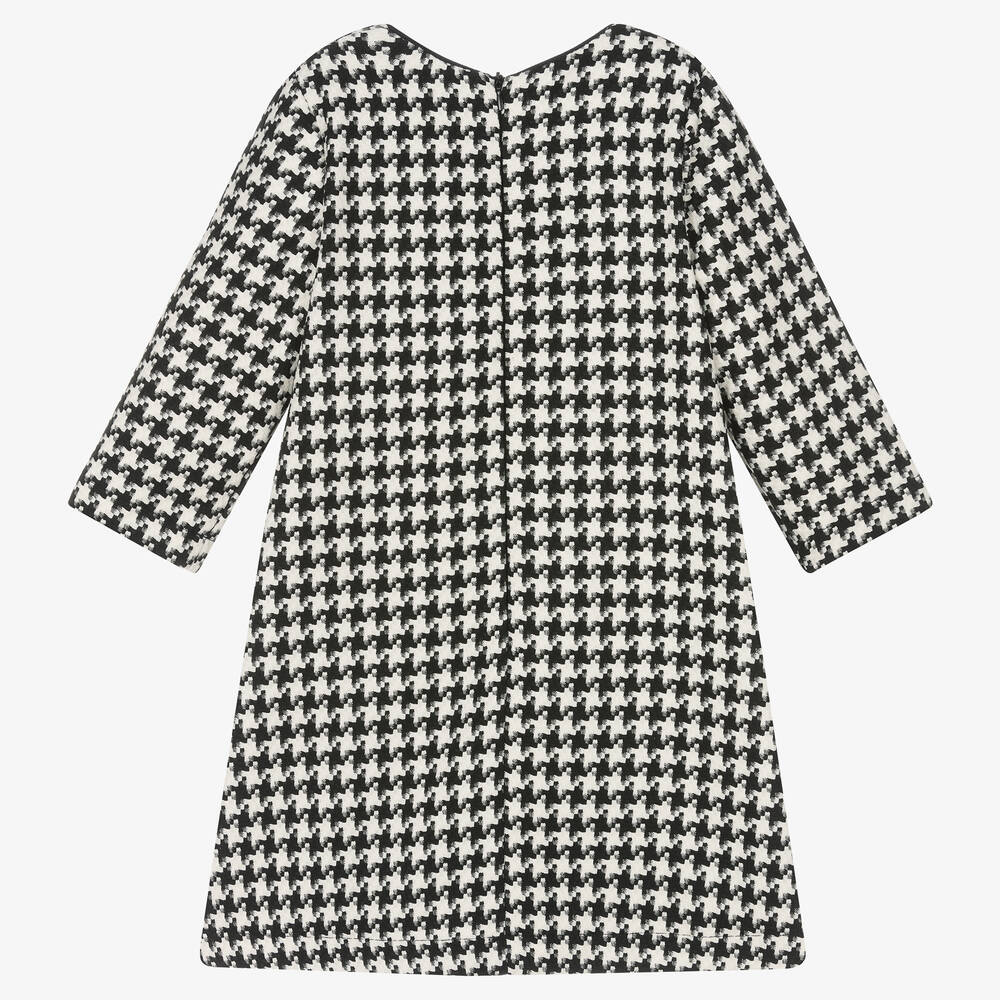 Giamo-Girls Houndstooth Dress | Childrensalon Outlet