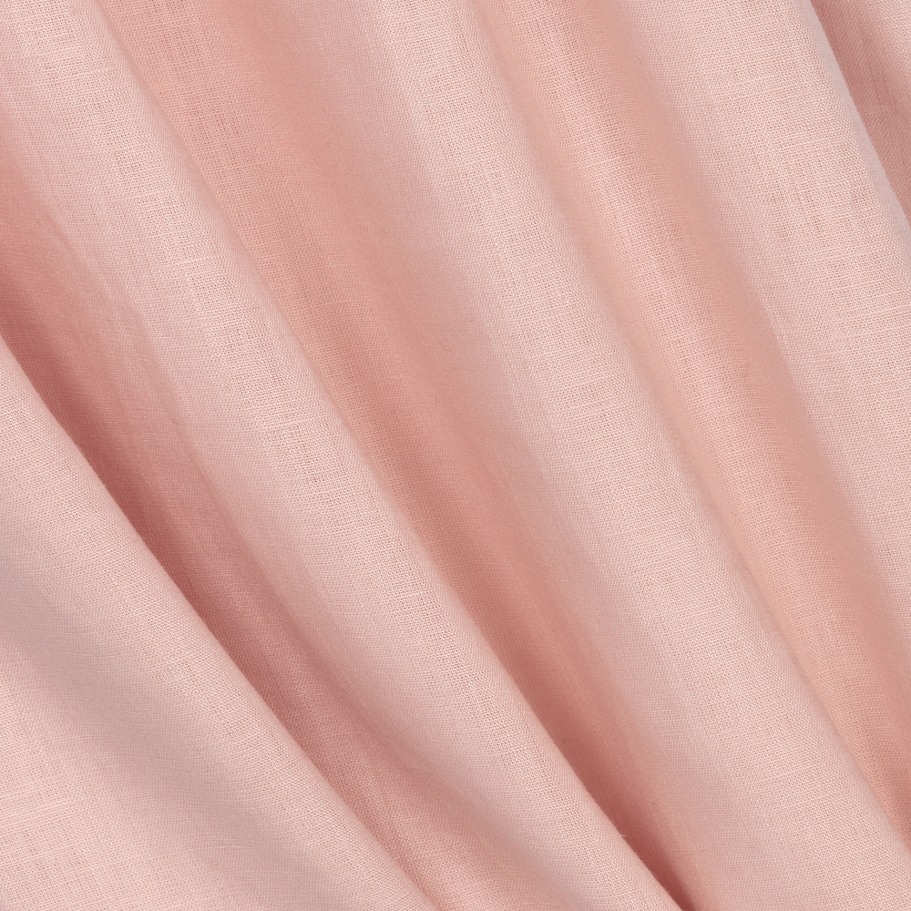 Giamo-Pink Linen Pinafore Dress | Childrensalon Outlet