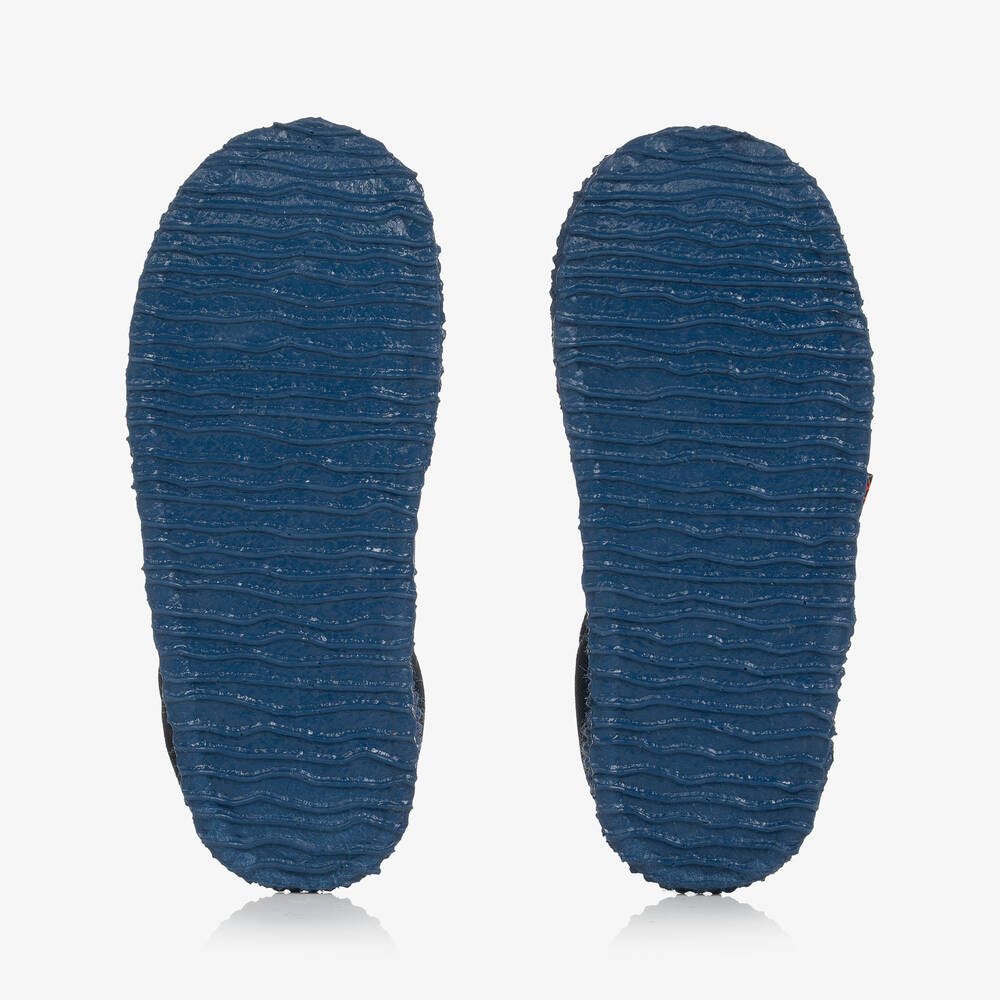 Giesswein-Голубые эластичные тапочки из хлопка | Childrensalon Outlet