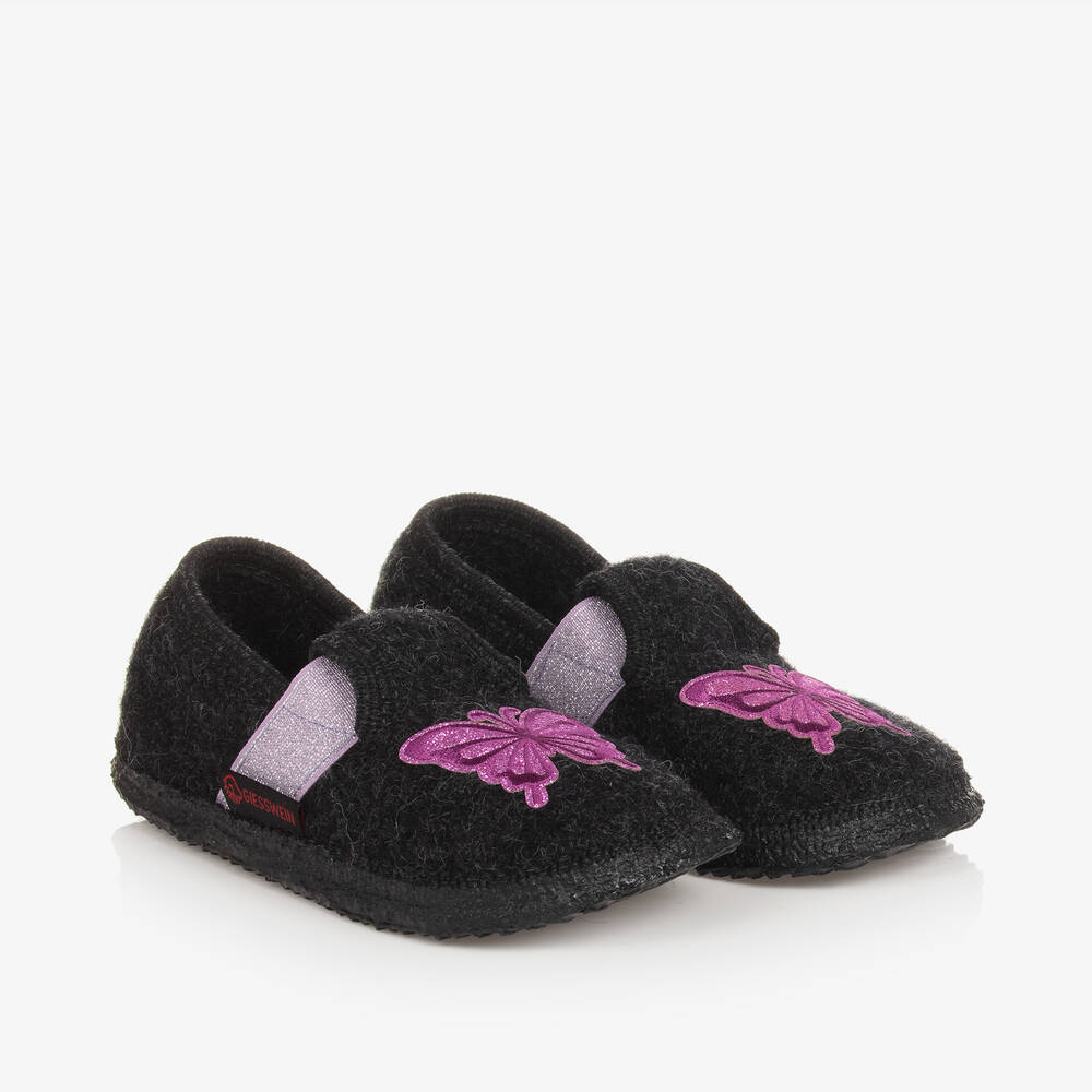 Girls grey slippers shop