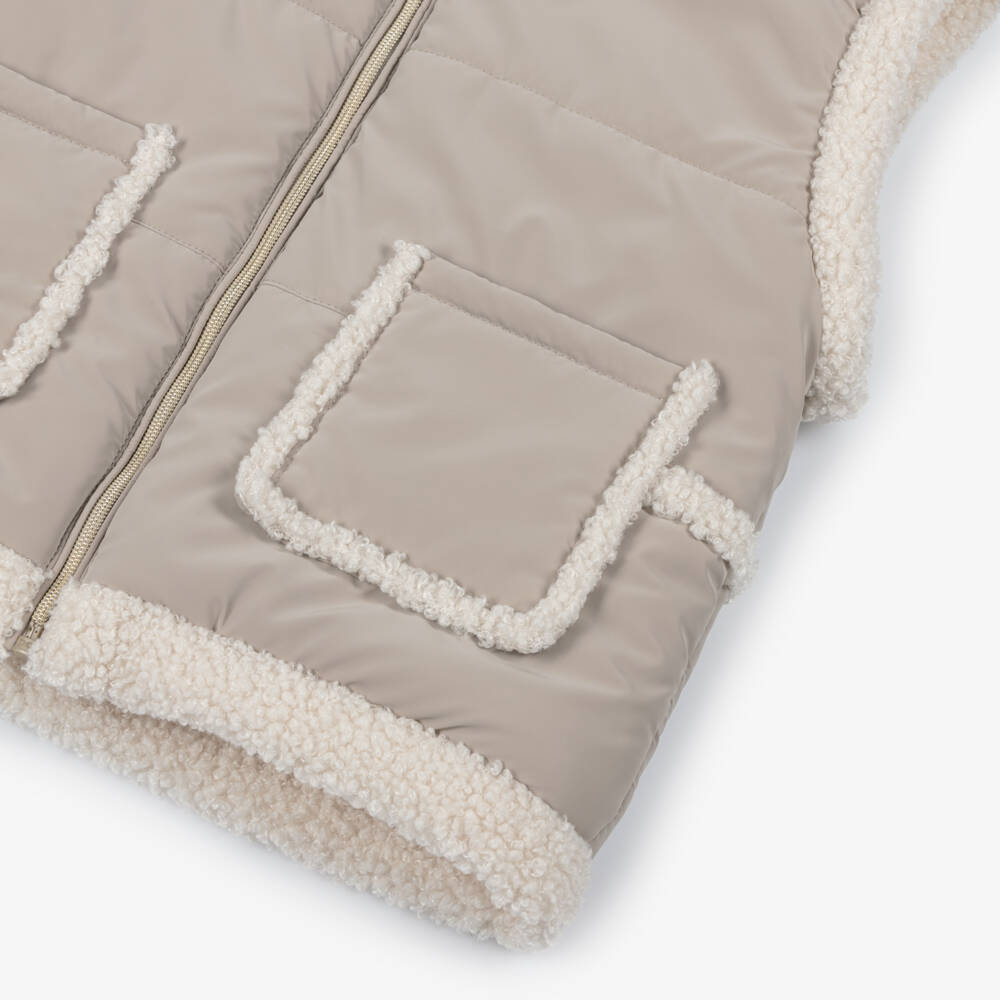 Mayoral-سترة شيربا بيج دافئة للبنات | Childrensalon Outlet