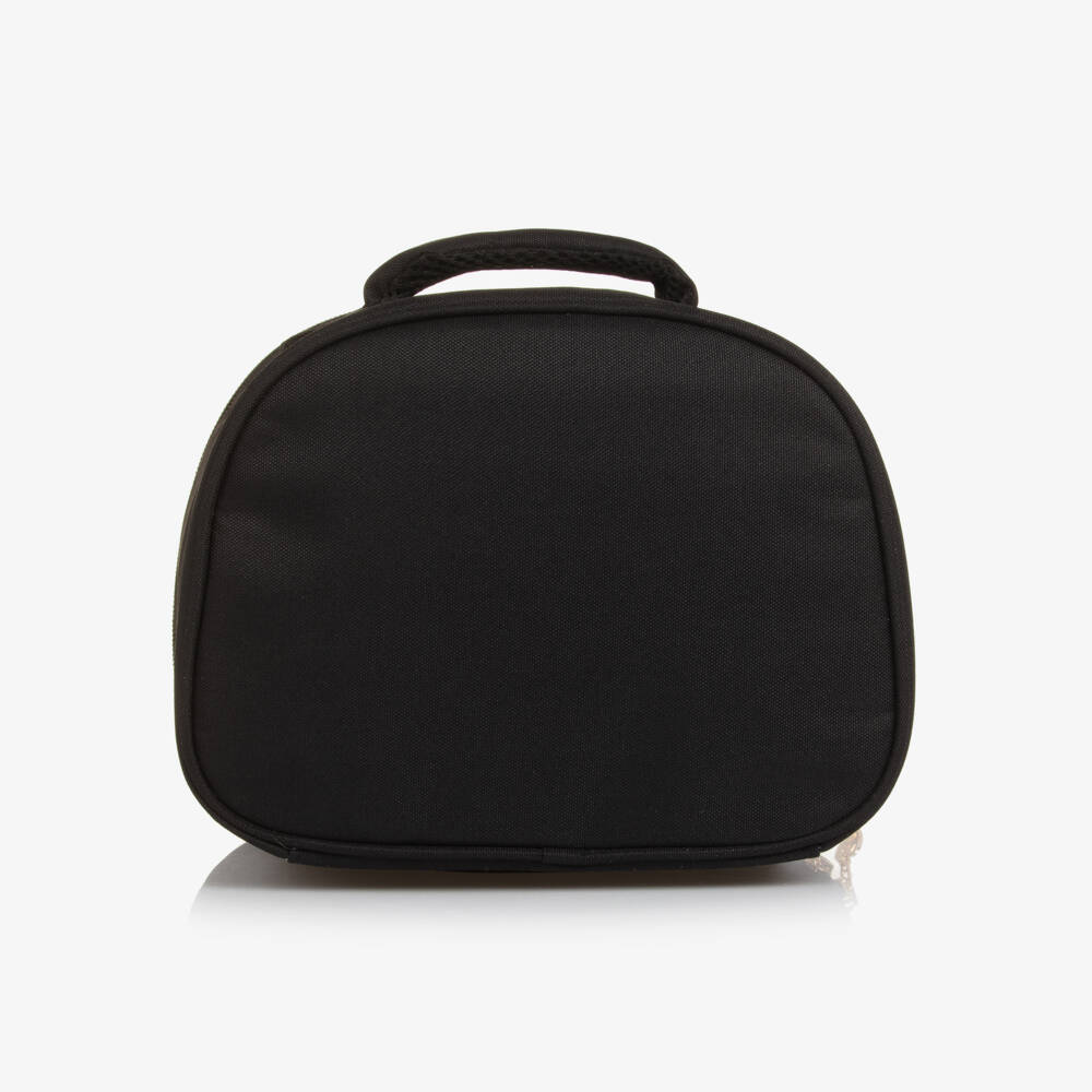 Caramelo Kids-Girls Black Bow Lunch Bag (25cm) | Childrensalon Outlet