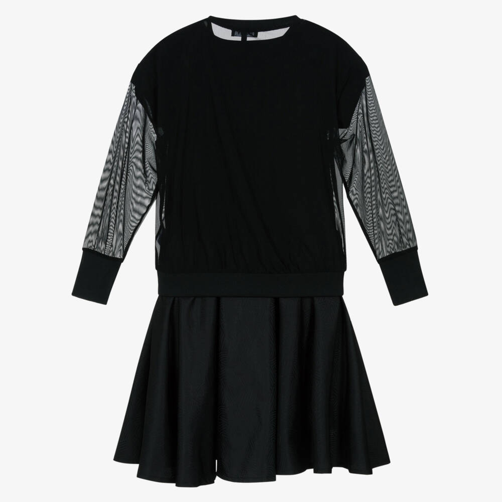 DKNY-Элегантный черный комплект платьев для девочек | Childrensalon Outlet