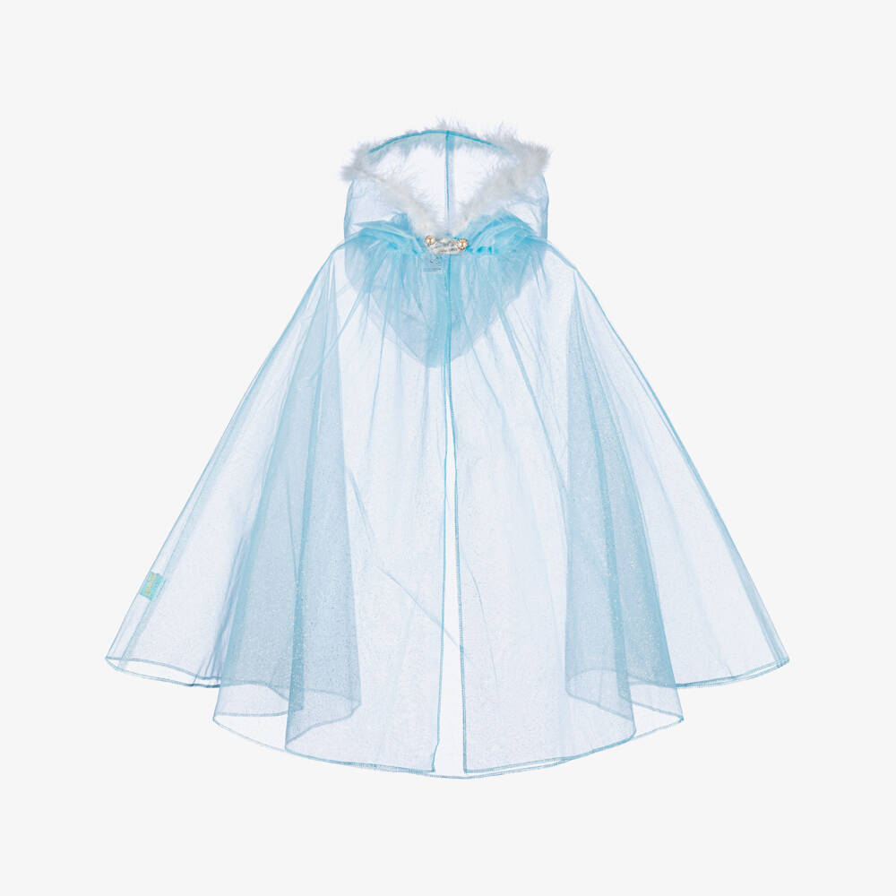 Souza-Girls Blue Ice-Queen Cape | Childrensalon Outlet