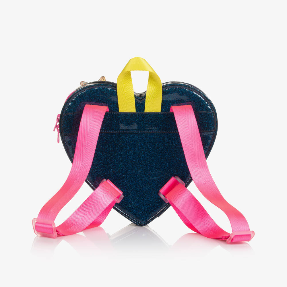 Billieblush-Girls Blue Sparkle Shooting Stars Backpack (24cm) | Childrensalon Outlet