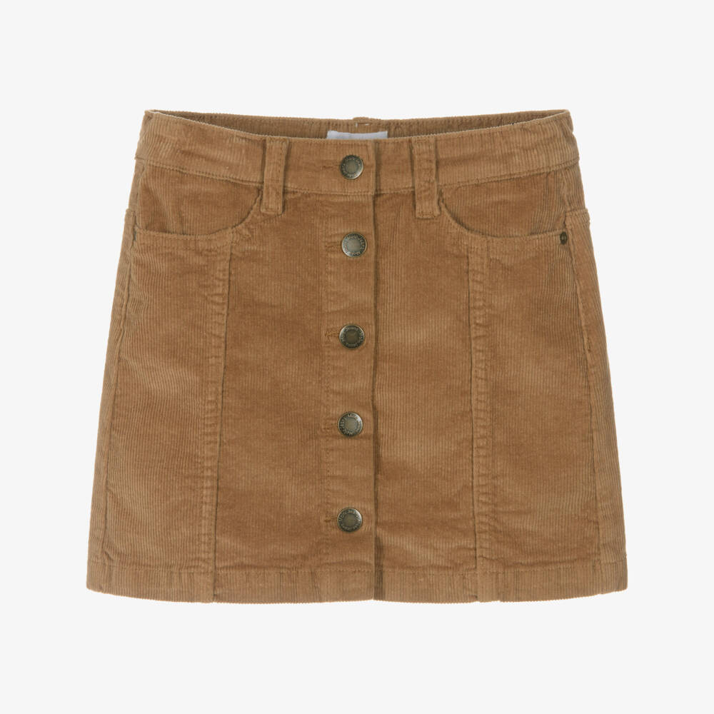 Molo-Карамельная юбка из хлопкового вельвета для девочек | Childrensalon Outlet