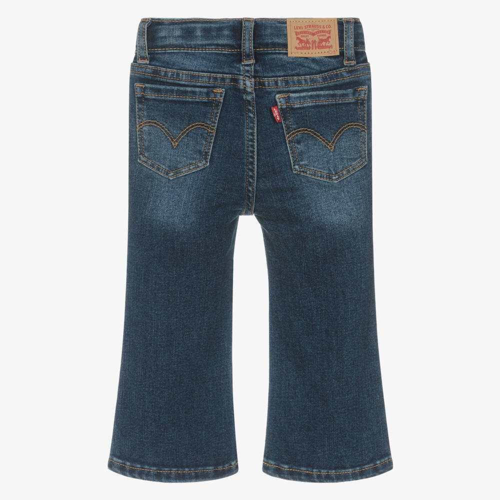 Levi's-Girls Dark Blue 726 Flare Jeans | Childrensalon Outlet