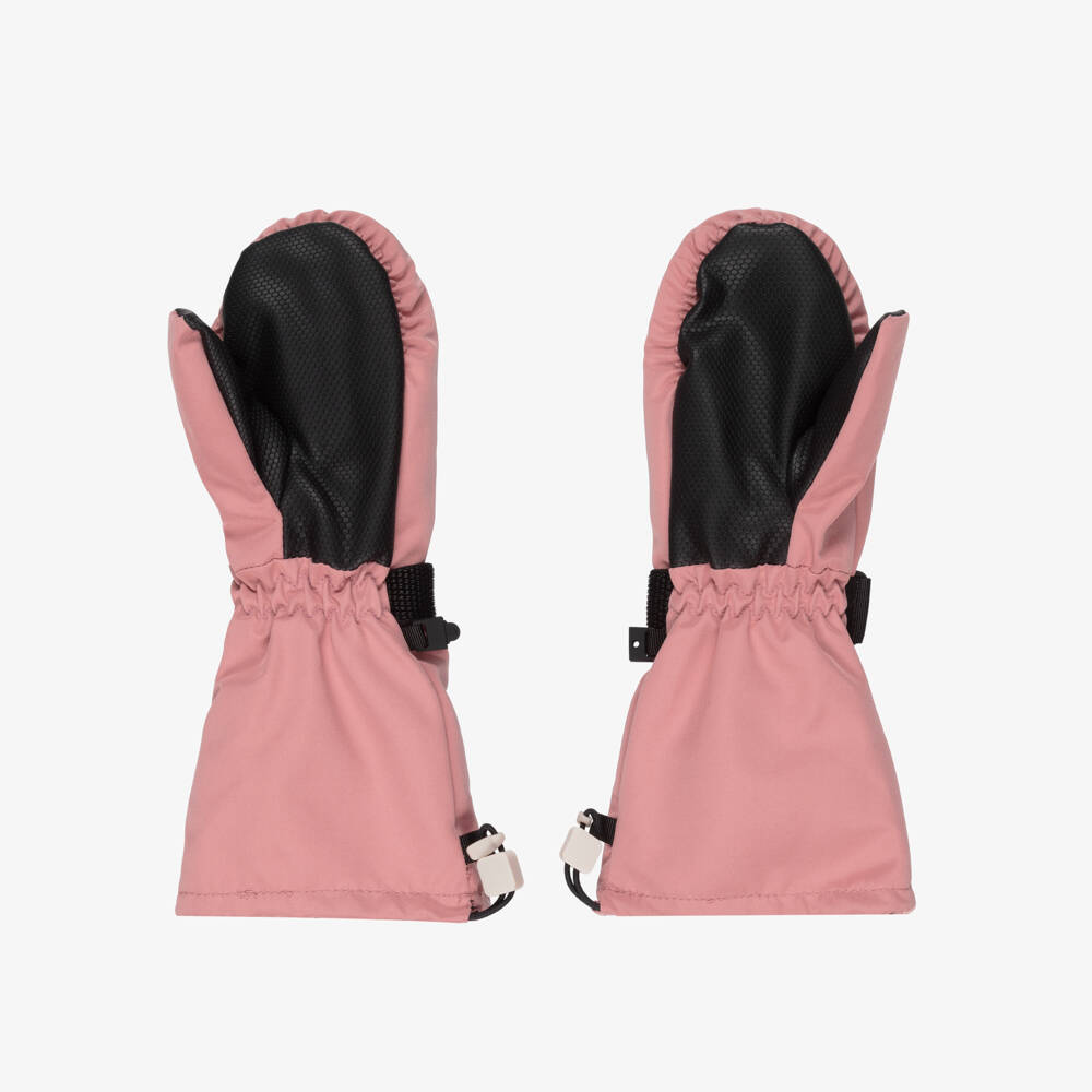 Liewood-Girls Dusty Pink Mittens with Reinforced Palms | Childrensalon Outlet