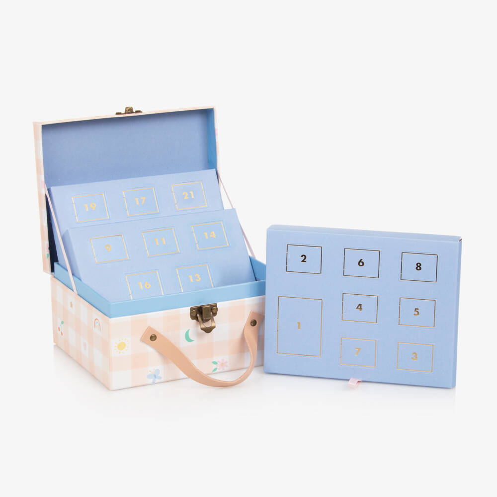 Meri Meri-Girls Enamel Charm Necklace Advent Calendar (18cm) | Childrensalon Outlet