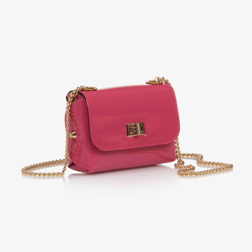 Zaccone-Girls Fuchsia Pink Shoulder Bag (14cm) | Childrensalon Outlet