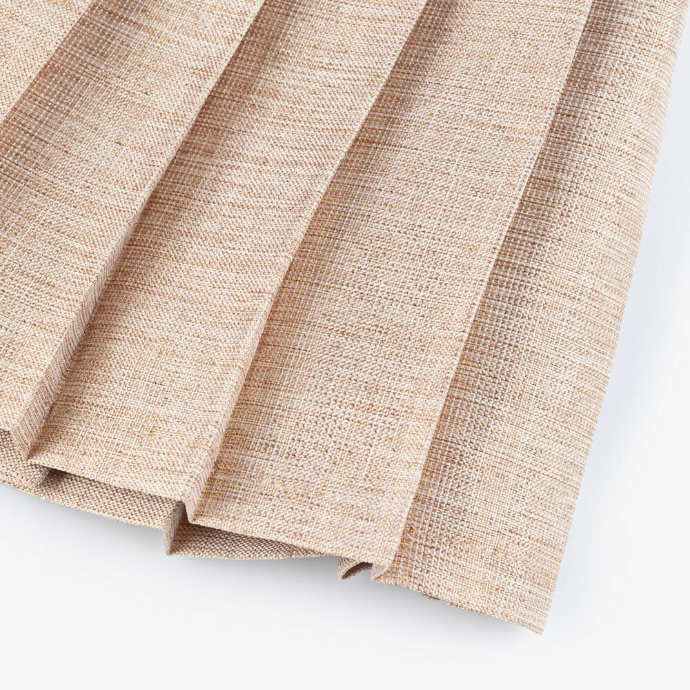 Le Chic-Girls Glittery Gold Pleated Skirt | Childrensalon Outlet