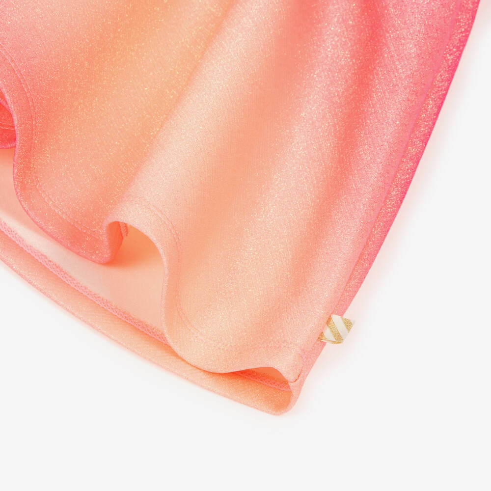 Billieblush-Girls Glittery Neon Pink Ombré Skirt | Childrensalon Outlet