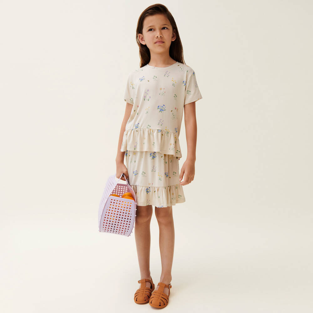 Liewood-Girls Lilac Purple Basket Bag (23cm) | Childrensalon Outlet