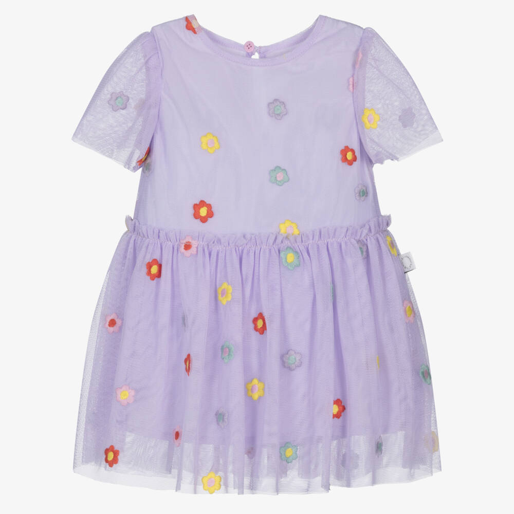 Stella McCartney Kids-فستان تول زهري للبنات | Childrensalon Outlet