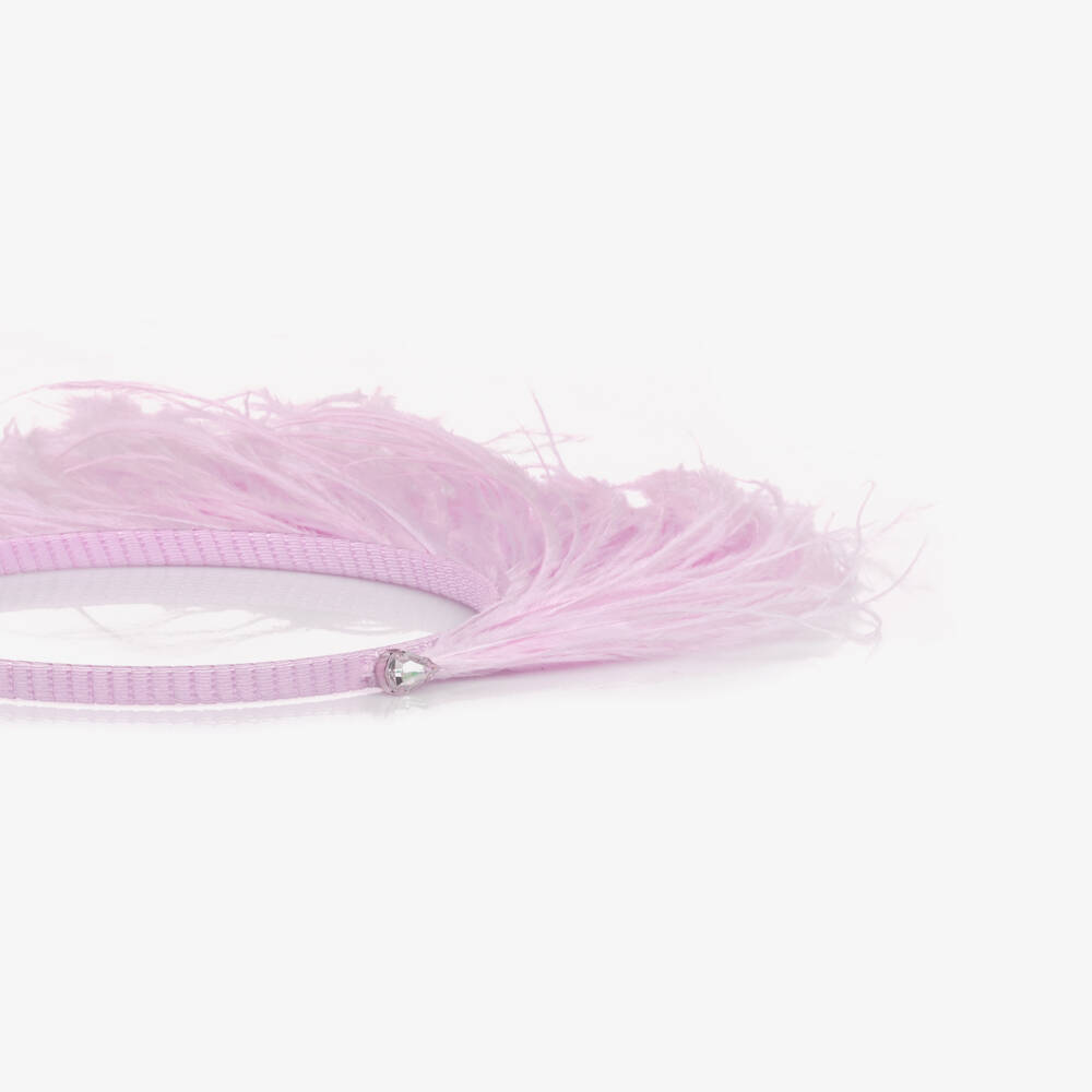 Tutu du Monde-Girls Lilac Purple Feather Hairband | Childrensalon Outlet