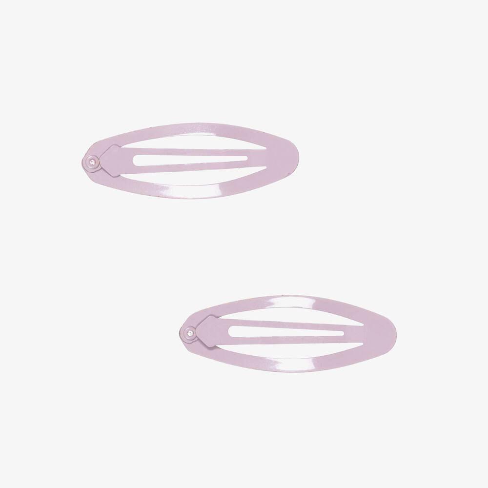 NAME IT-Girls Lilac Purple Snap Hair Clips (2 pack) | Childrensalon Outlet