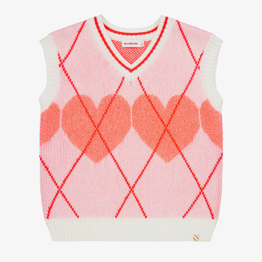 Billieblush-Жилет с коралловыми сердцами для девочек | Childrensalon Outlet