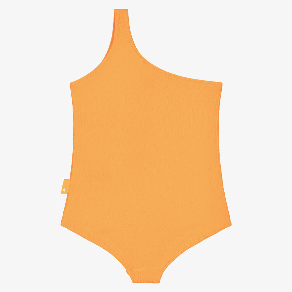 Molo-Купальник асимметричный оранжевый для девочек | Childrensalon Outlet