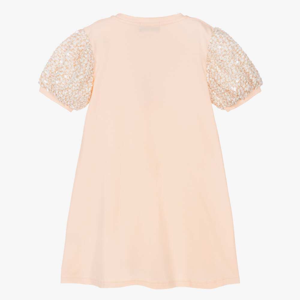 AIGNER-Платье сумка персиковое для девочек | Childrensalon Outlet