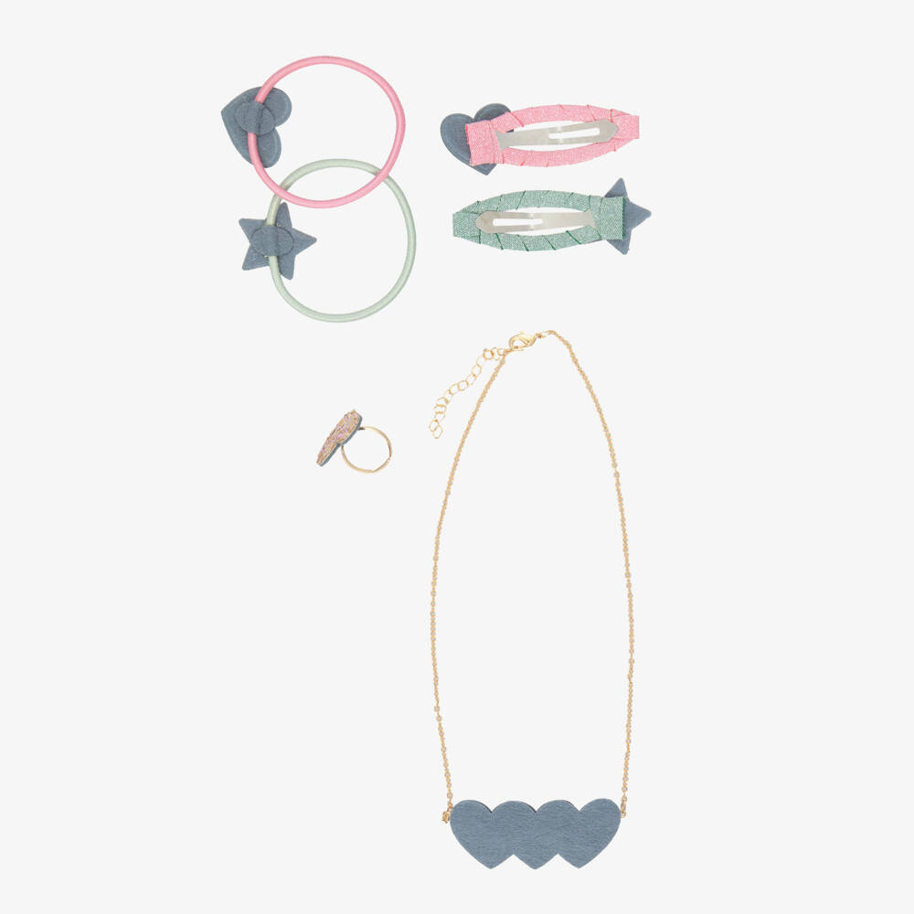 Mimi & Lula-Girls Pink Accessories Gift Set in a Festive Cracker | Childrensalon Outlet