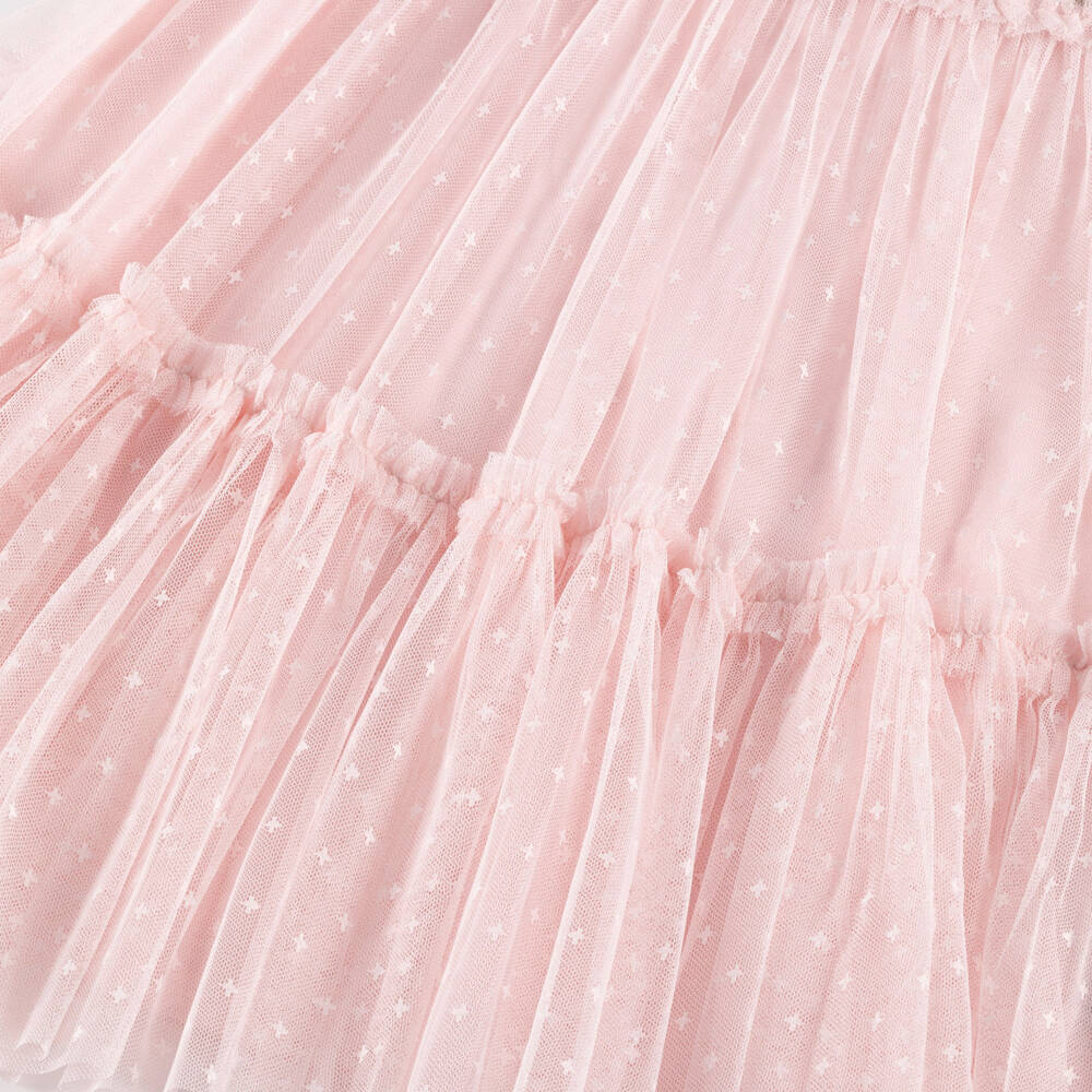 Needle & Thread-Girls Pink Antoinettes Embroidered Floral Bodice Dress | Childrensalon Outlet