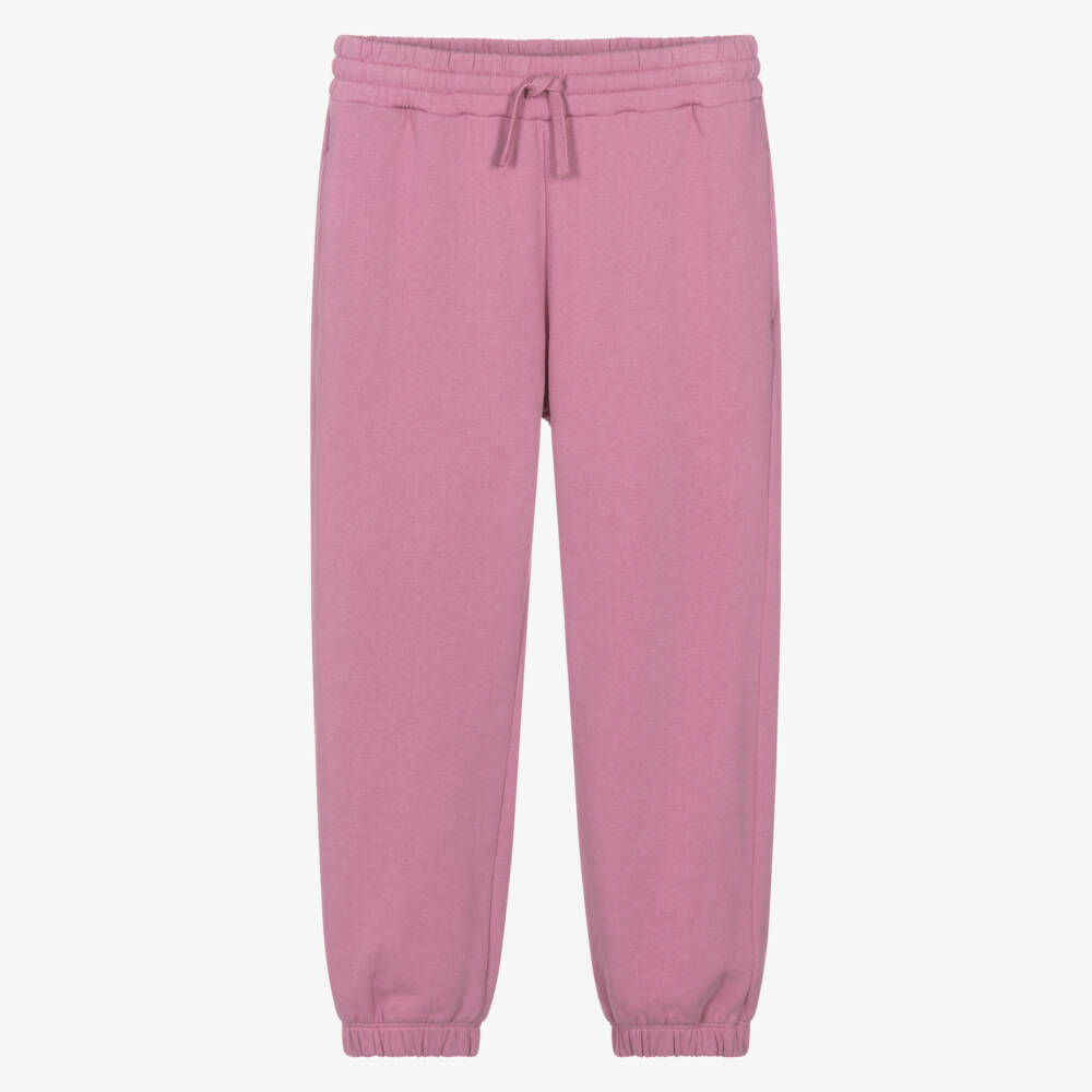 Stella McCartney Kids-Розовые джоггеры со звездой для девочек | Childrensalon Outlet