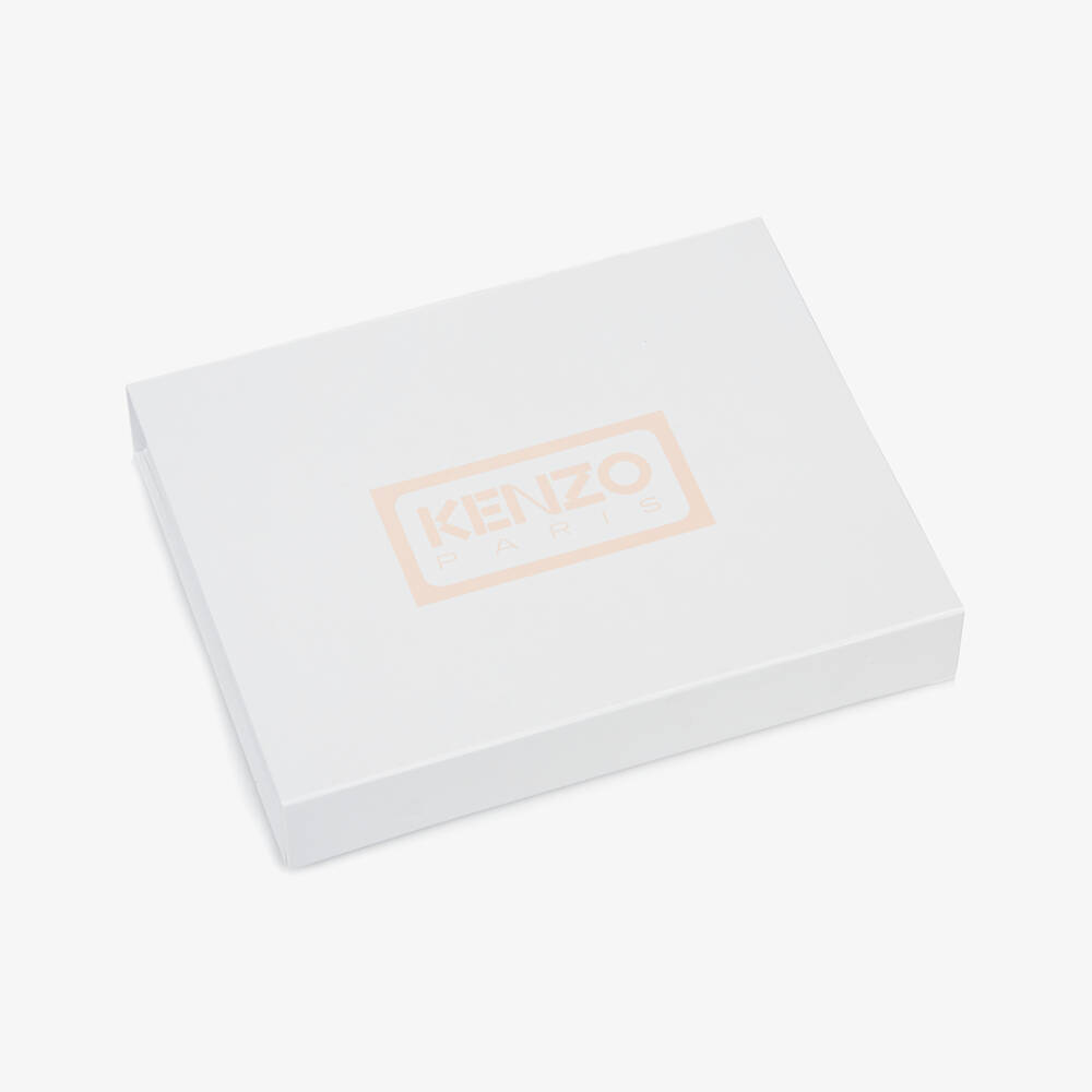 KENZO KIDS-Girls Pink Cotton Kotora Tiger Babygrows (2 Pack) | Childrensalon Outlet