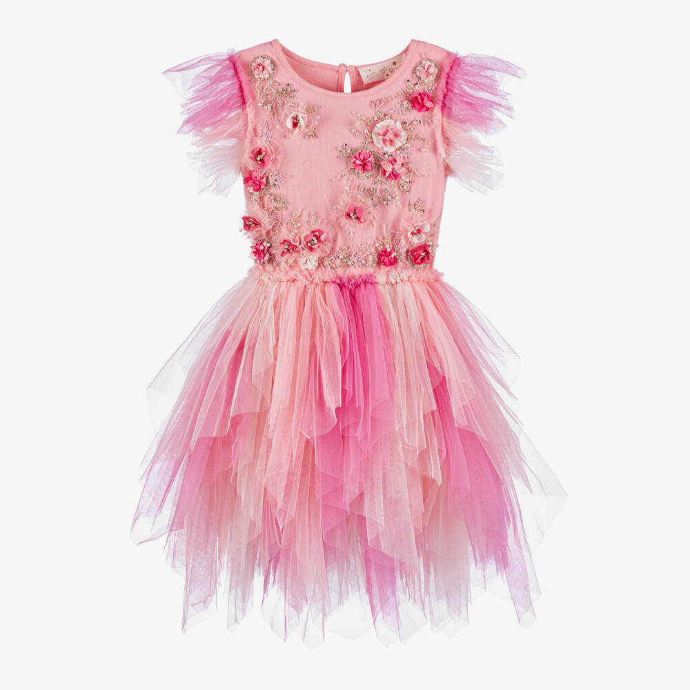 Tutu du Monde-Girls Pink Forest Fairy Tutu Dress | Childrensalon Outlet