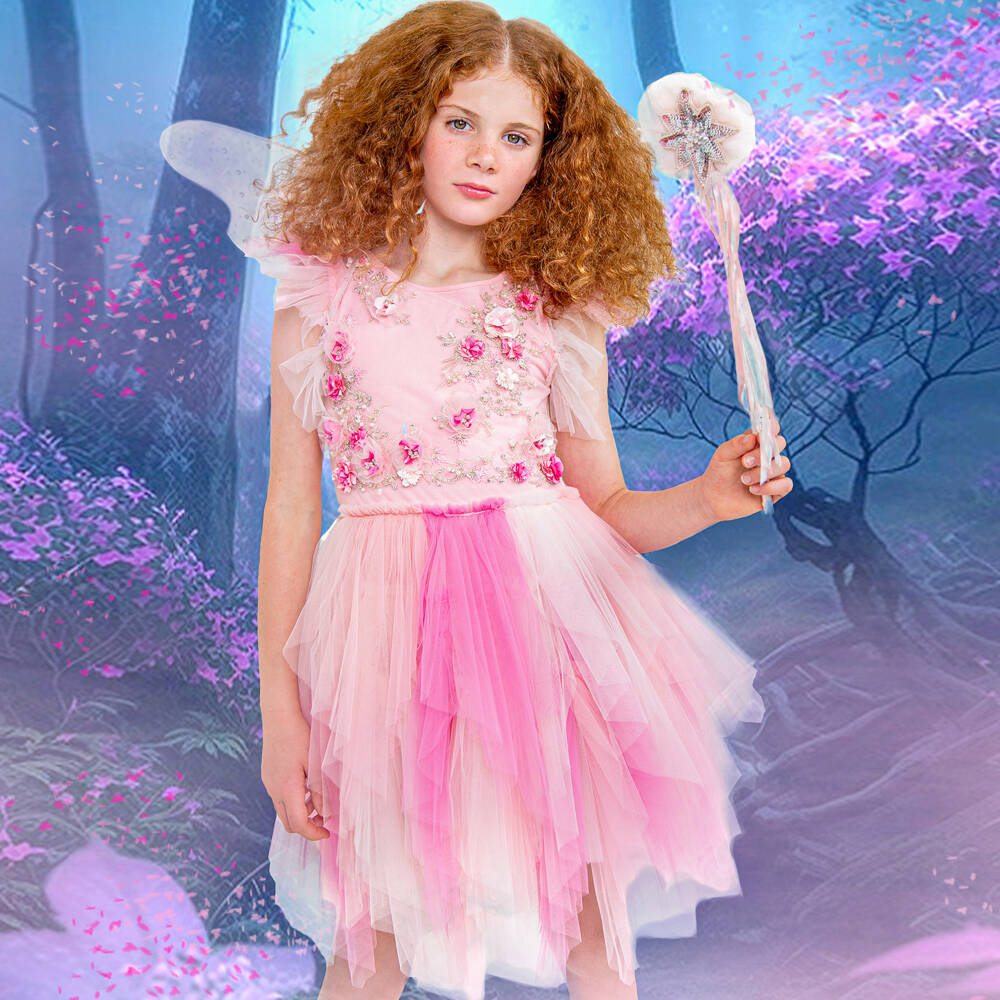 Tutu du Monde-Girls Pink Forest Fairy Tutu Dress | Childrensalon Outlet