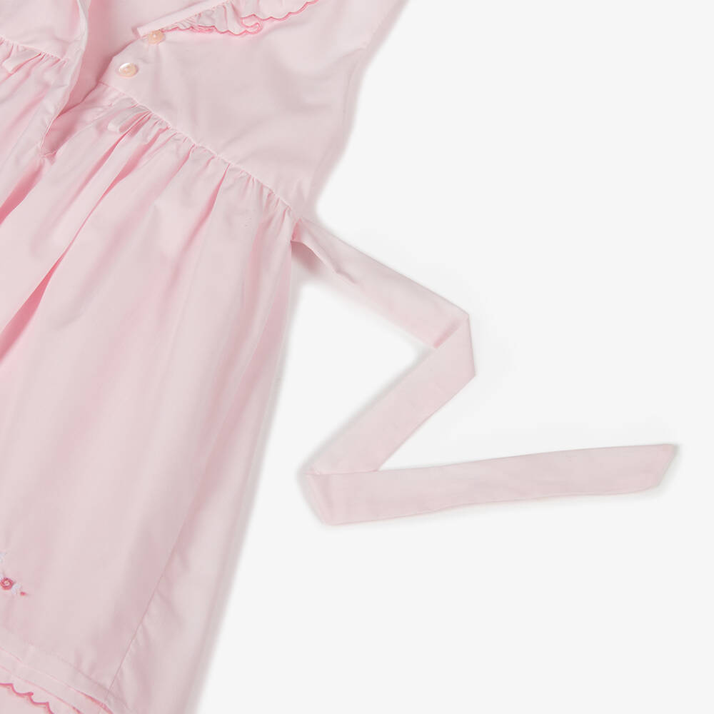Sarah Louise-Girls Pink Hand-Smocked Dress | Childrensalon Outlet