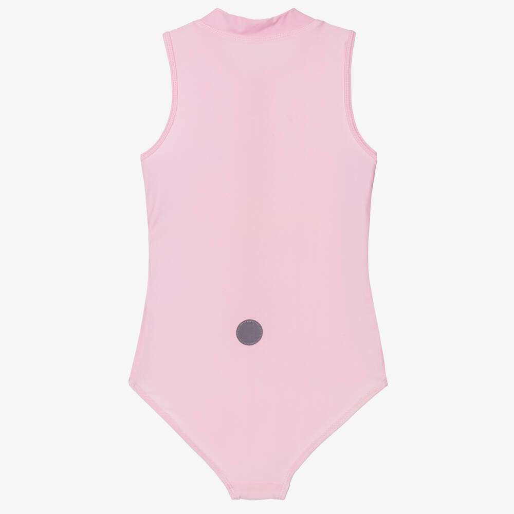 Roarsome-Girls Pink Hop The Bunny Swimsuit (UPF50+) | Childrensalon Outlet