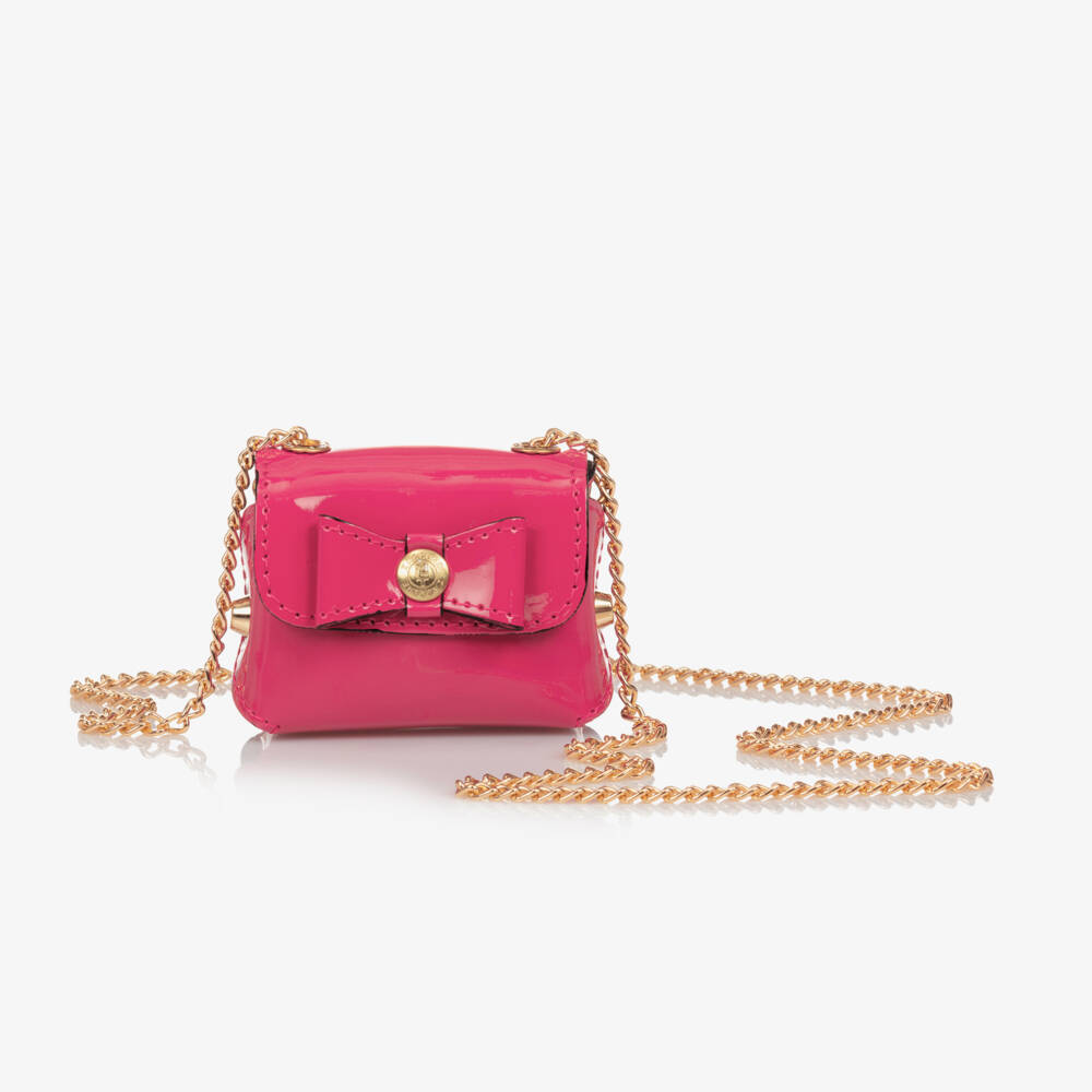Zaccone-Girls Pink Mini Shoulder Bag (8cm) | Childrensalon Outlet