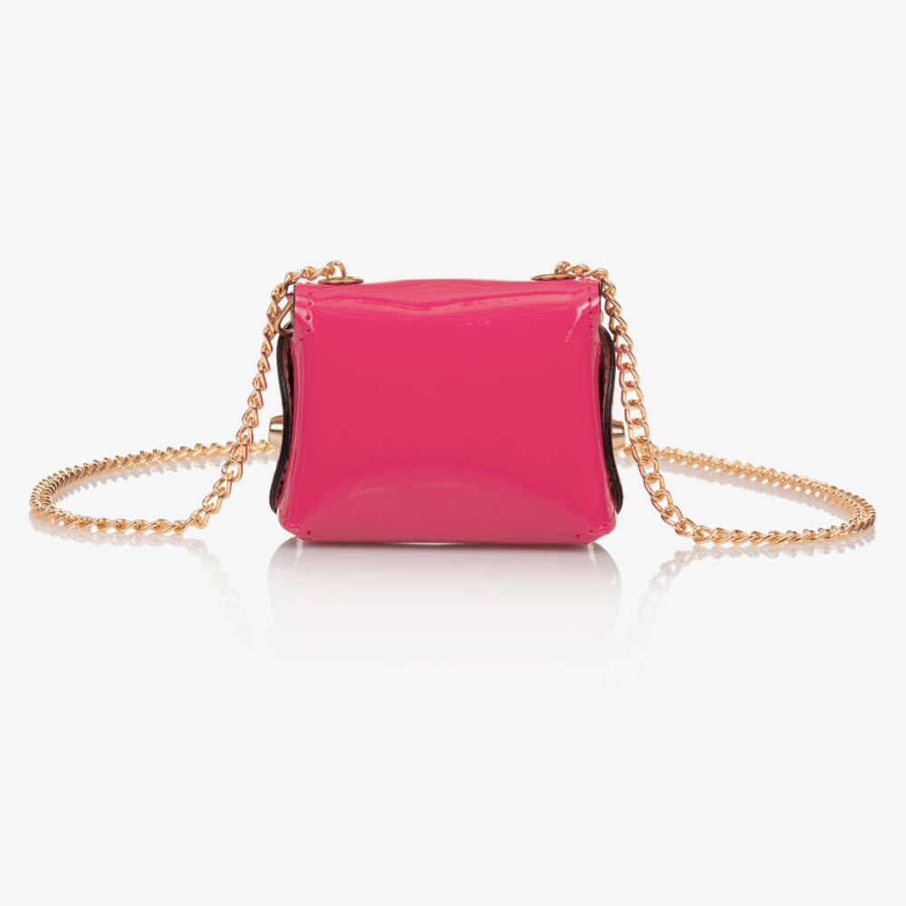 Zaccone-Girls Pink Mini Shoulder Bag (8cm) | Childrensalon Outlet