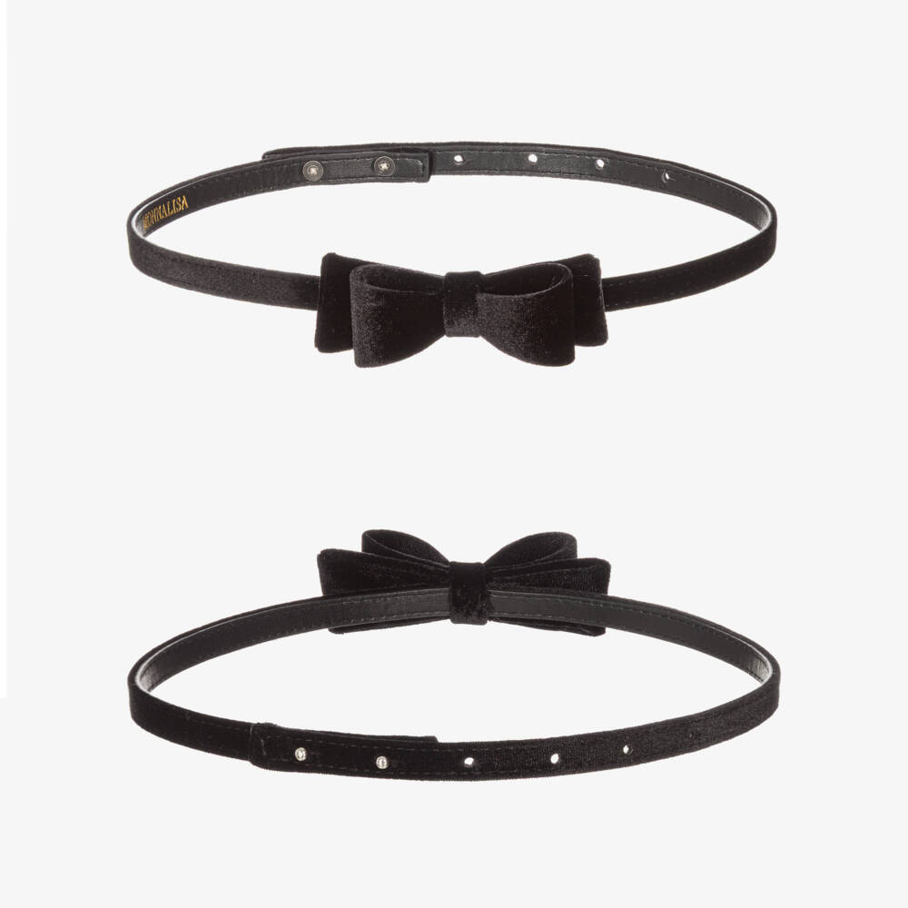 Monnalisa Chic-Girls Pink Organza Rose Print Dress | Childrensalon Outlet